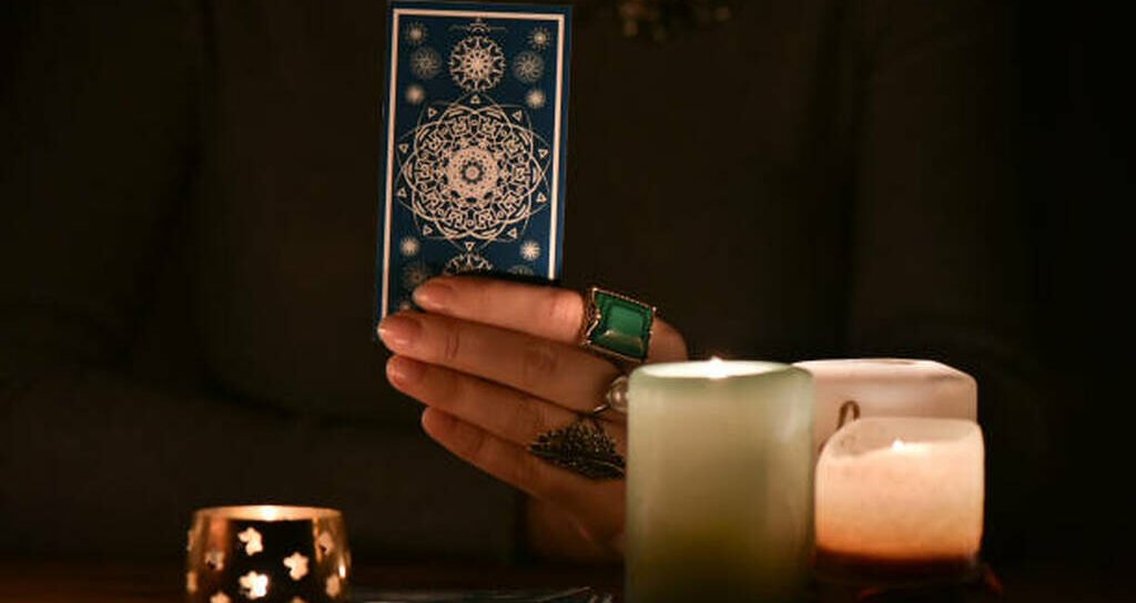 Tarot card. Future reading.